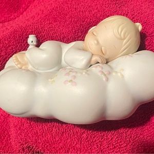 Precious moments figure SAFE IN THE ARMS OF JESUS